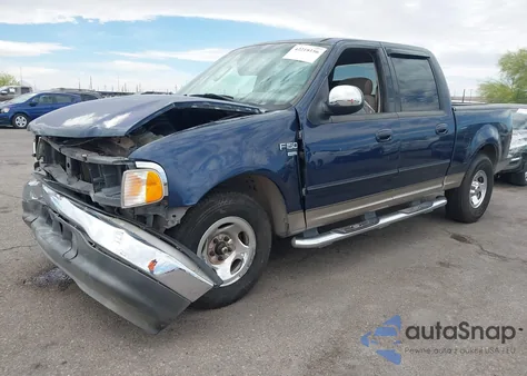 2002 Ford F-150 Lariat/Xlt из США, поврежденный, VIN 1FTRW07632KC68399